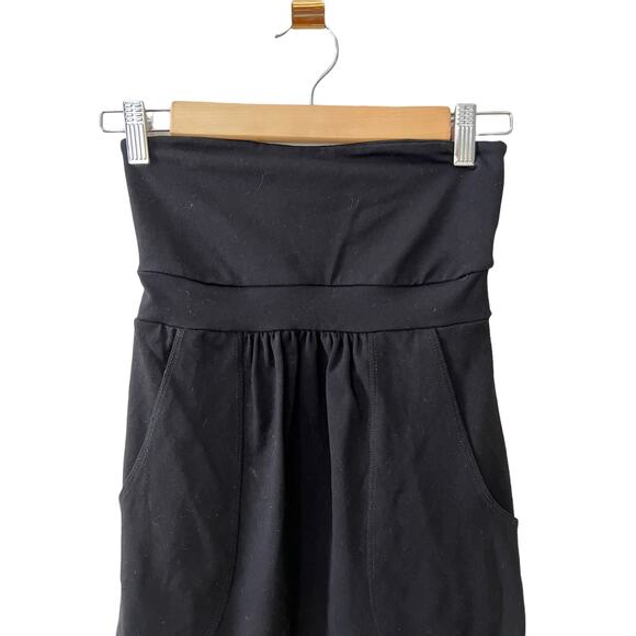 Susana Monaco Revolve Strapless LBD Mini Dress Black S - Picture 4 of 6